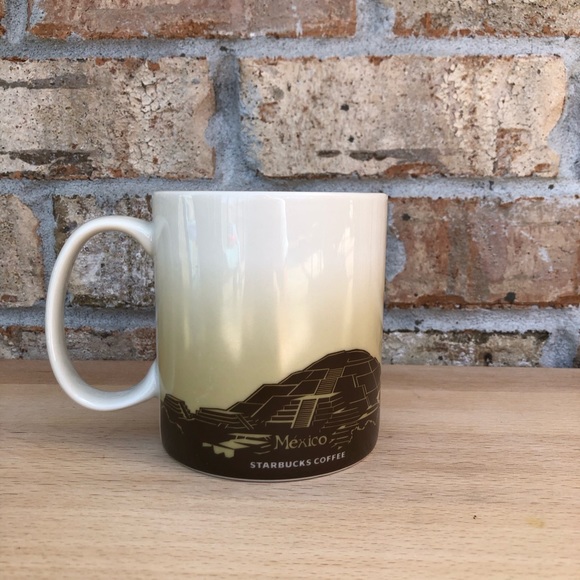 Starbucks Global Collectors Brown Tan Coffee  2016 Mug 16 Oz - Picture 4 of 9